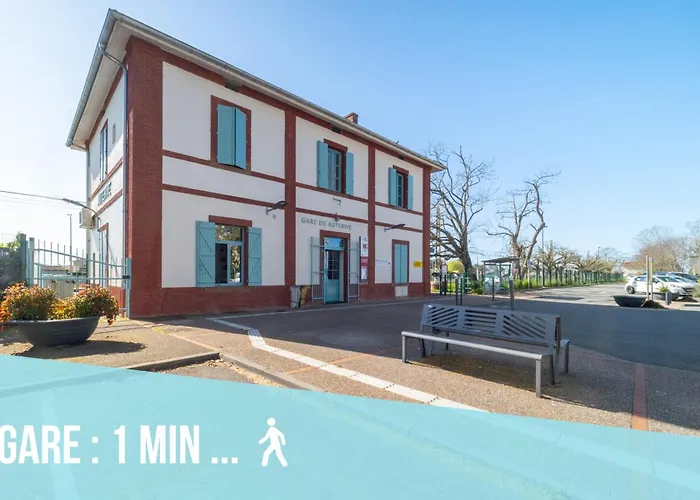 évasions-échappée, Centre-ville, Gare Apartamento Auterive (Haute-Garonne)